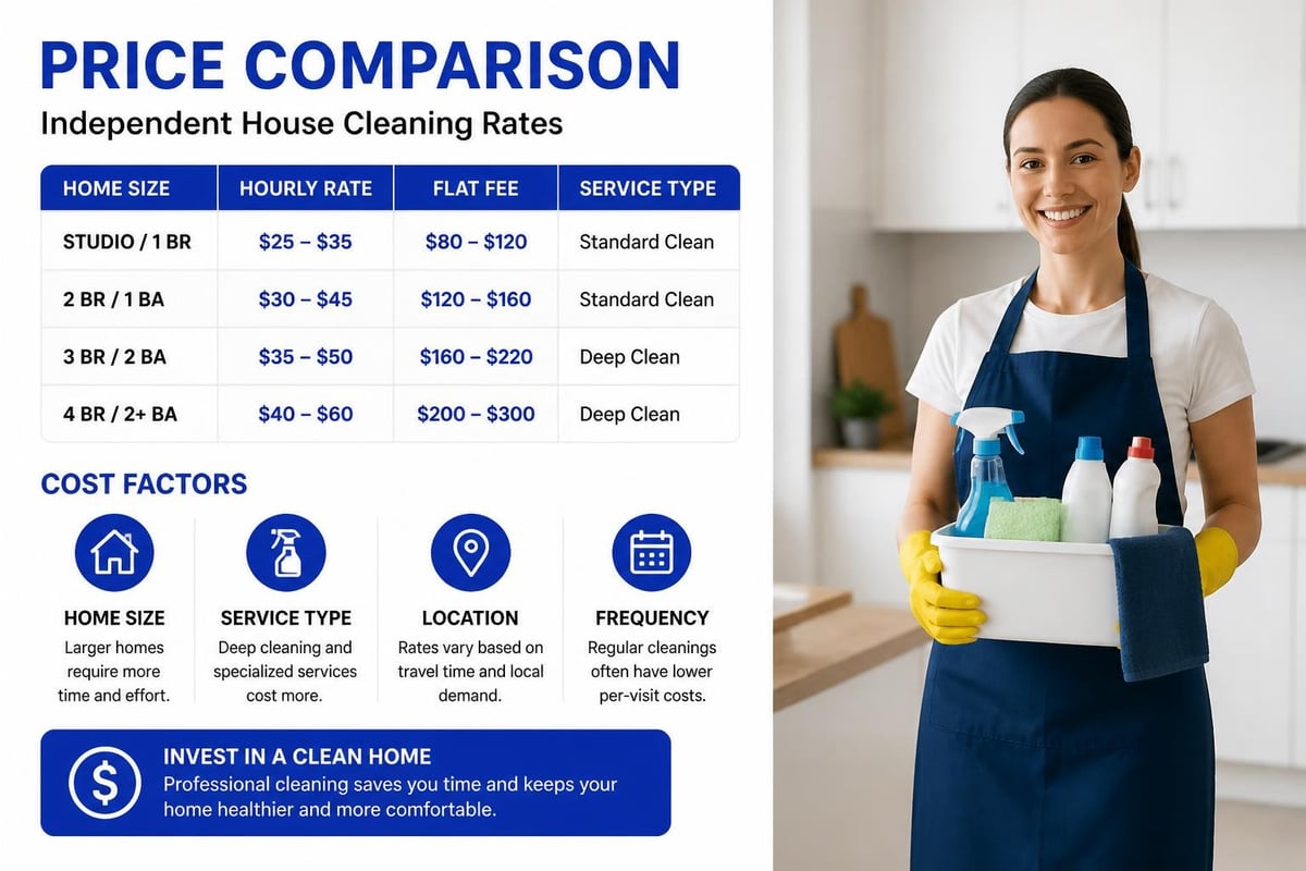 House cleaning cost breakdown House cleaning cost breakdown