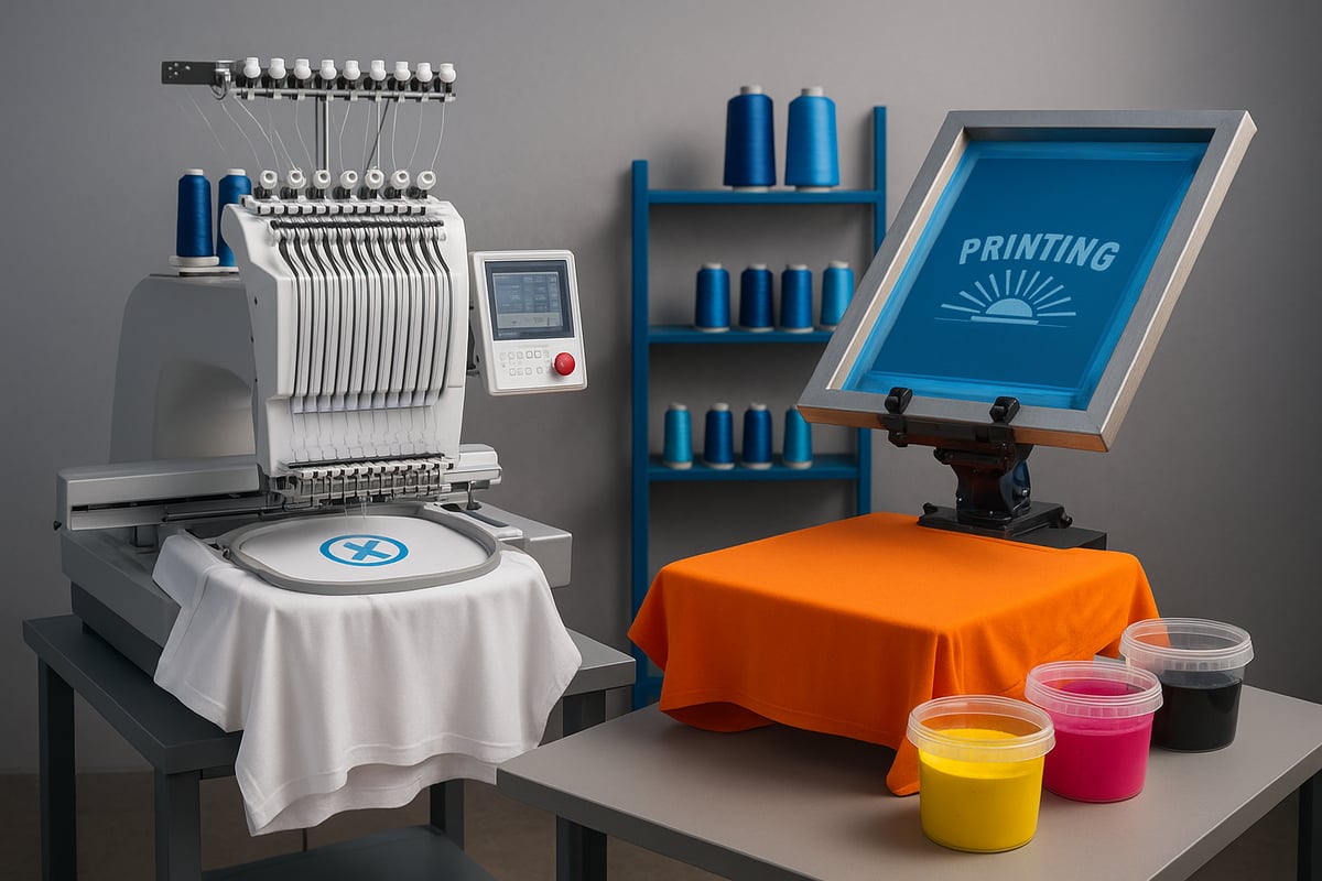 Understanding Embroidery and T-Shirt Printing: Definitions, History, and Modern Trends