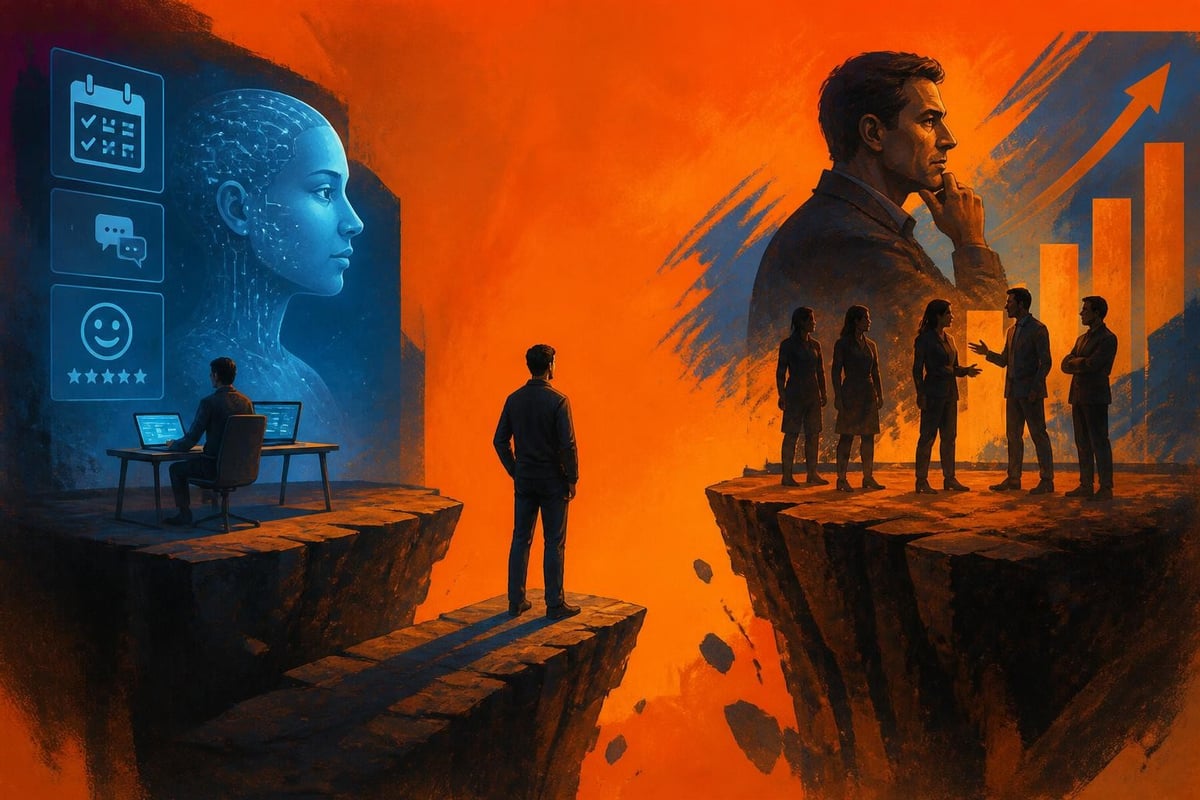 AI coaching adoption metrics versus business outcomes
