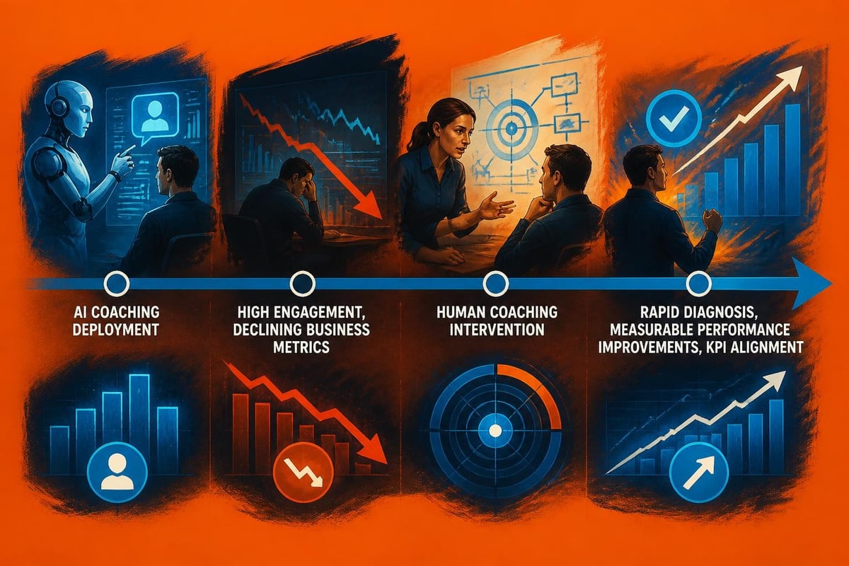 Business impact timeline comparison