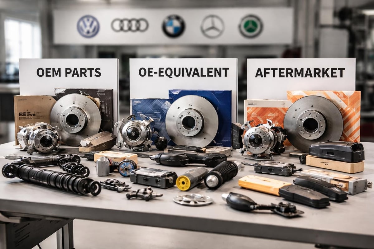 European car parts quality comparison