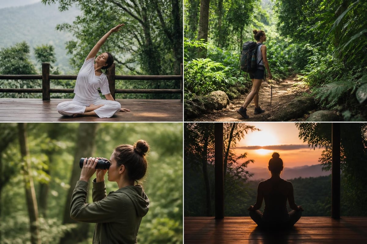 Jungle wellness activities