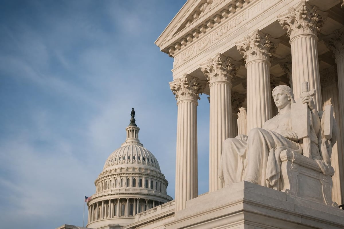Constitutional separation of powers