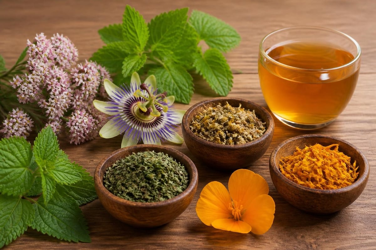 Association de plantes pour le sommeil