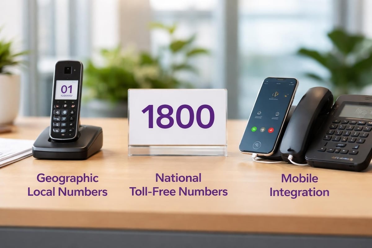 Office phone number types