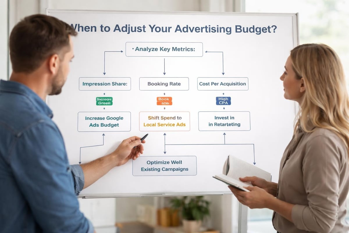 Ad budget allocation decision tree