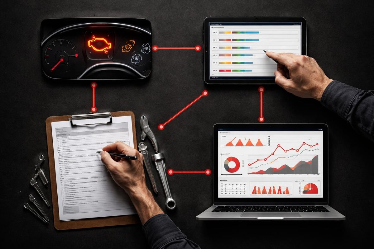 Maintenance alert documentation system