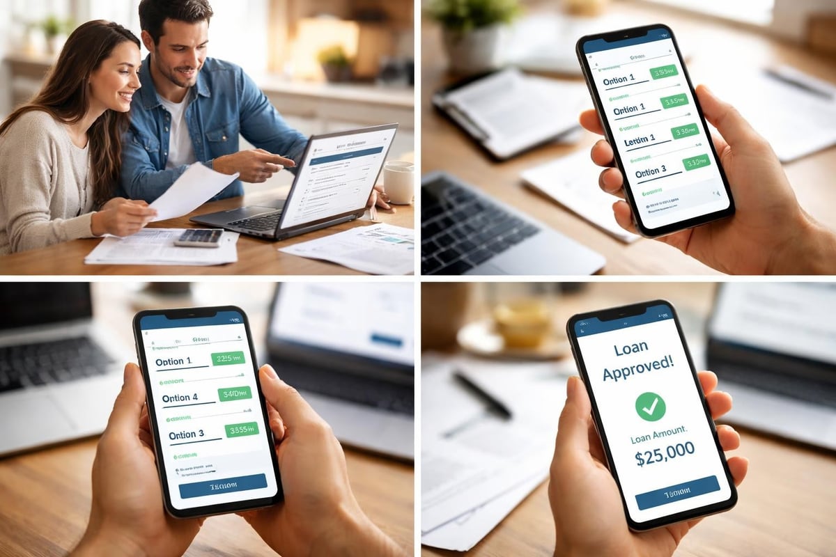 Loan marketplace platform workflow