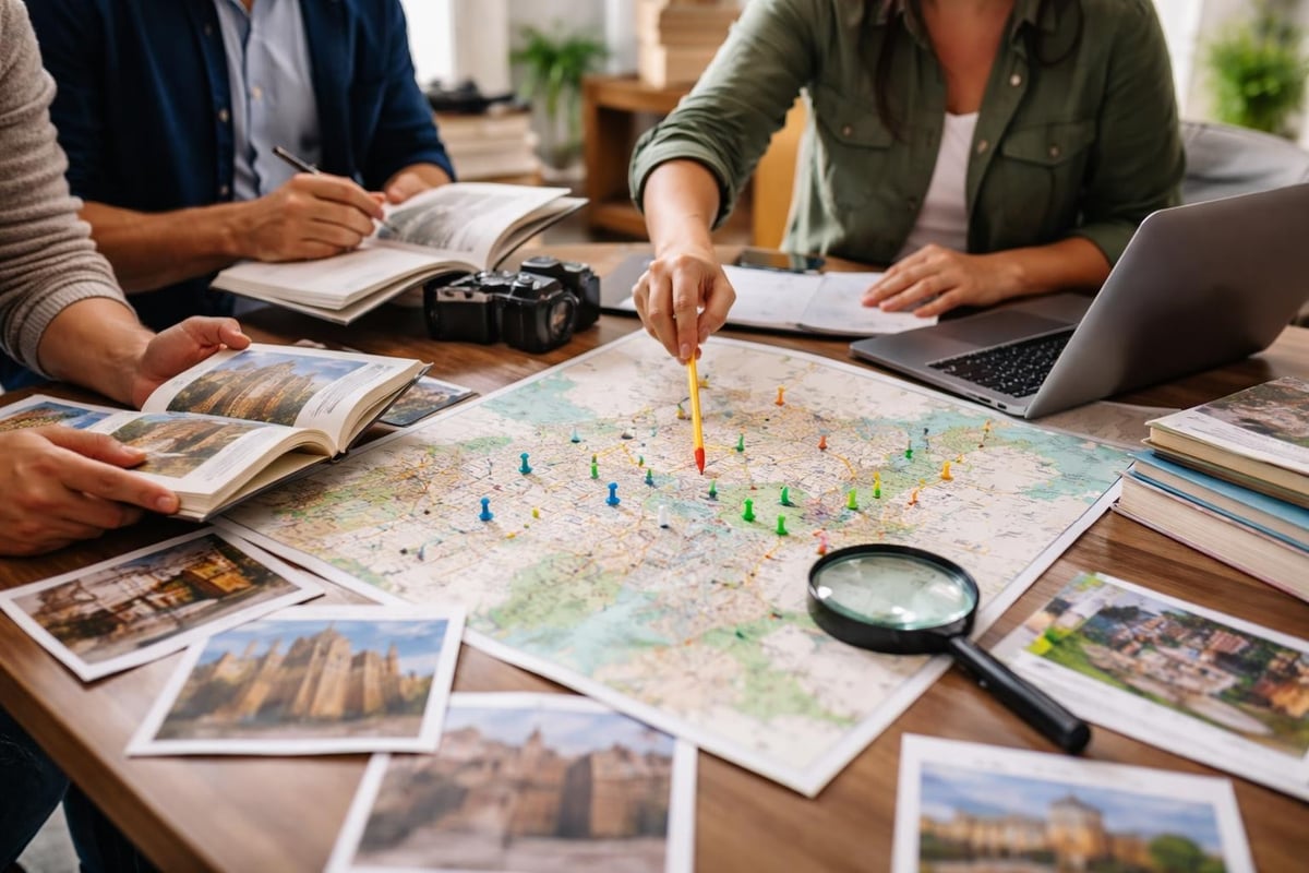 Thematic tour development