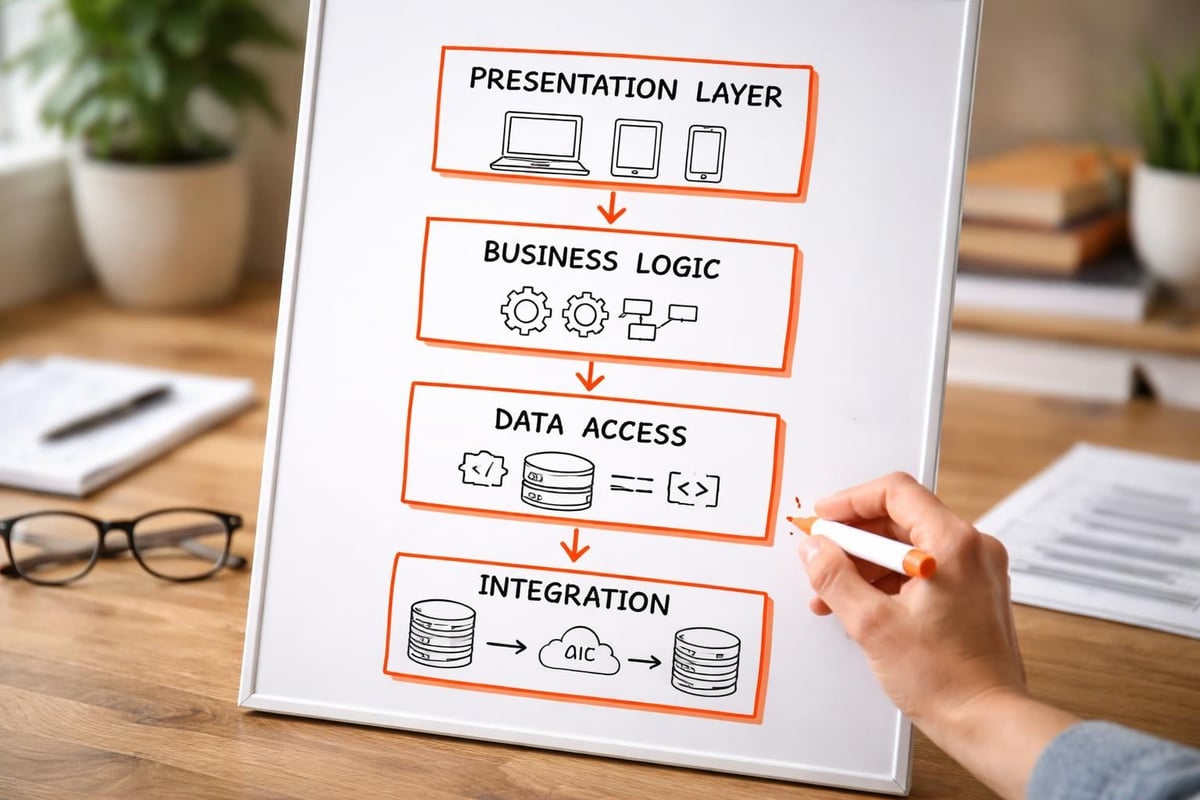 Enterprise Software Development Services Guide Enterprise software architecture layers