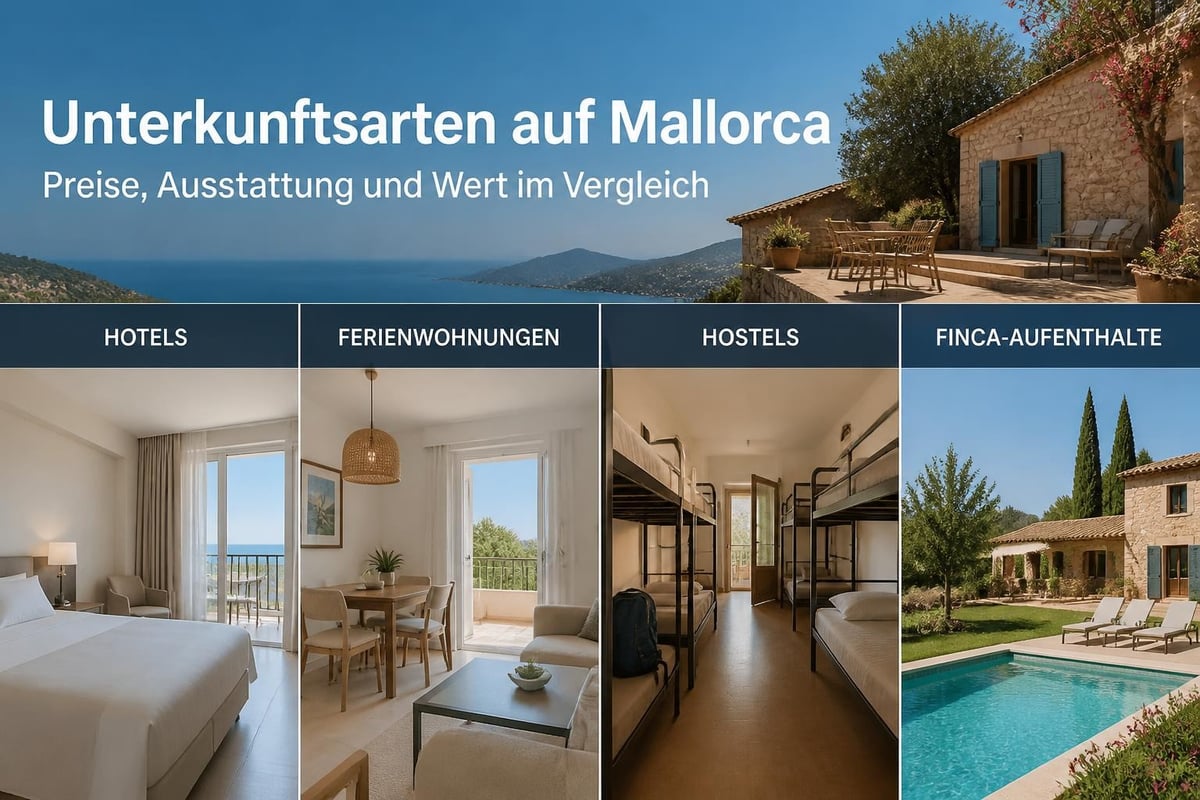 Mallorca accommodation types