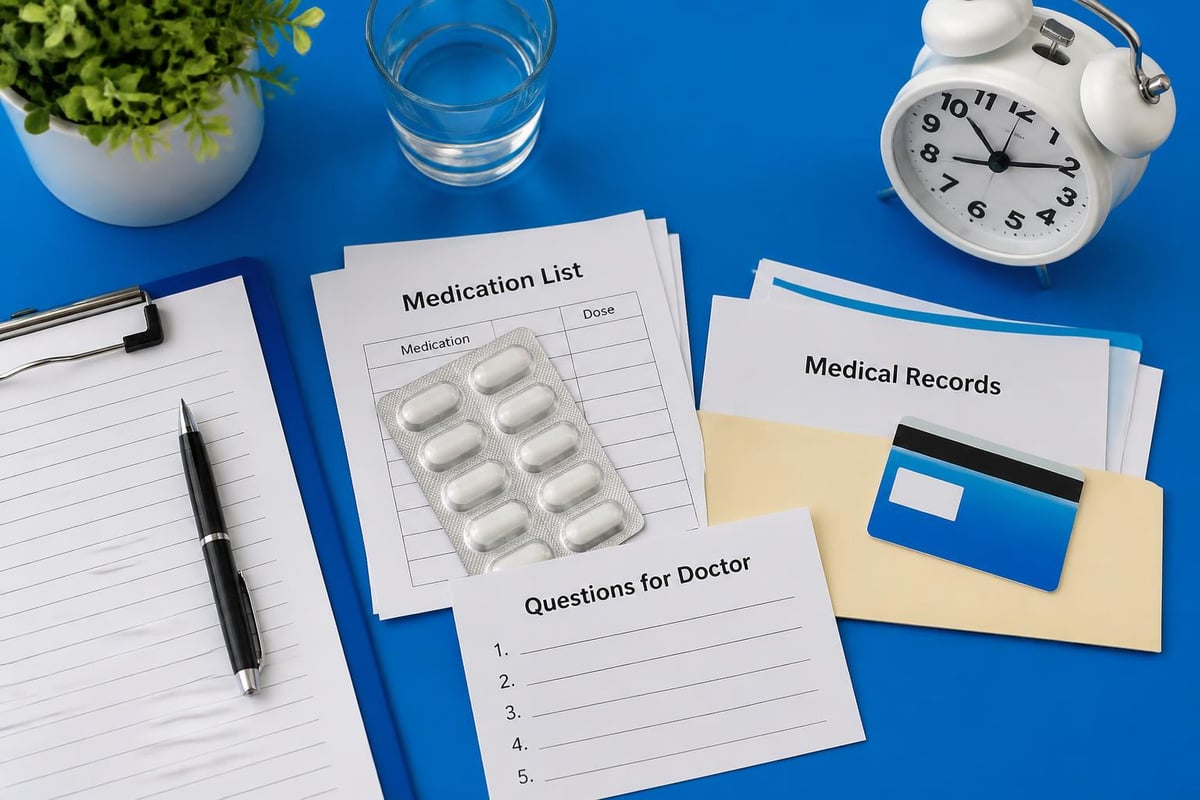 Patient preparation checklist