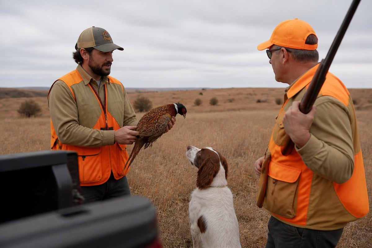 Guided pheasant hunt services