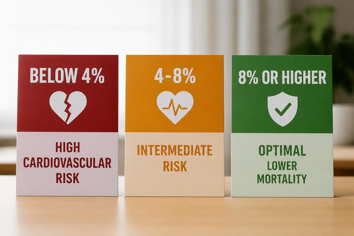 Omega 3 index risk categories