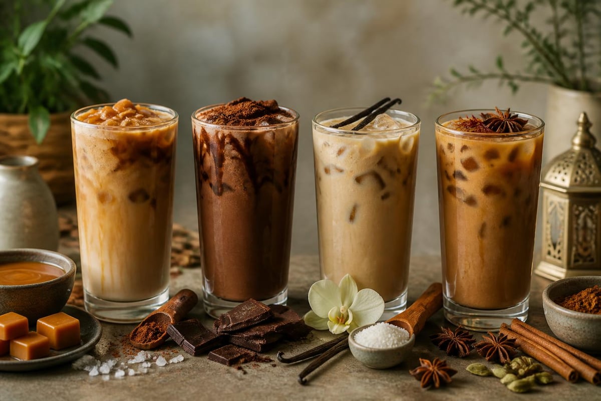 Variantes créatives du café glacé