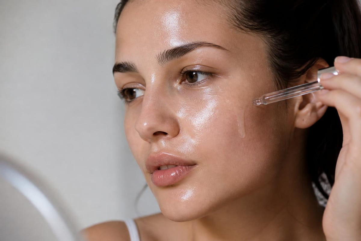 Lactic acid molecular structure and skin penetration