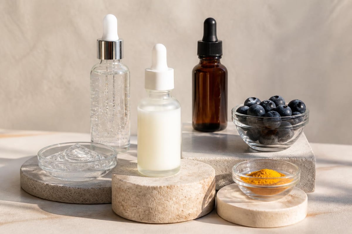 Lactic acid product formulation components