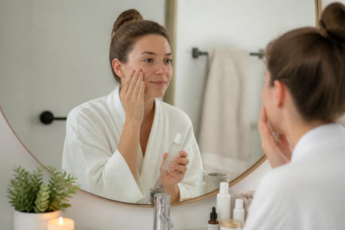 Skincare ingredient layering sequence