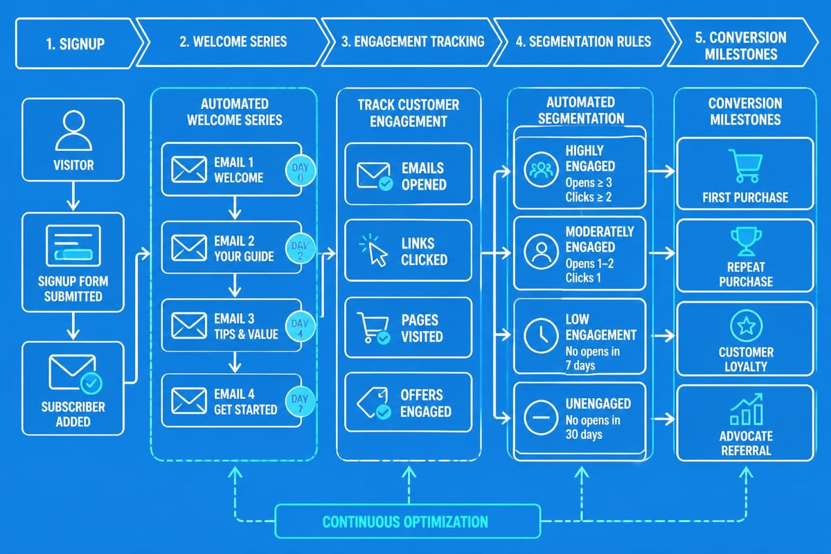 Email automation workflow