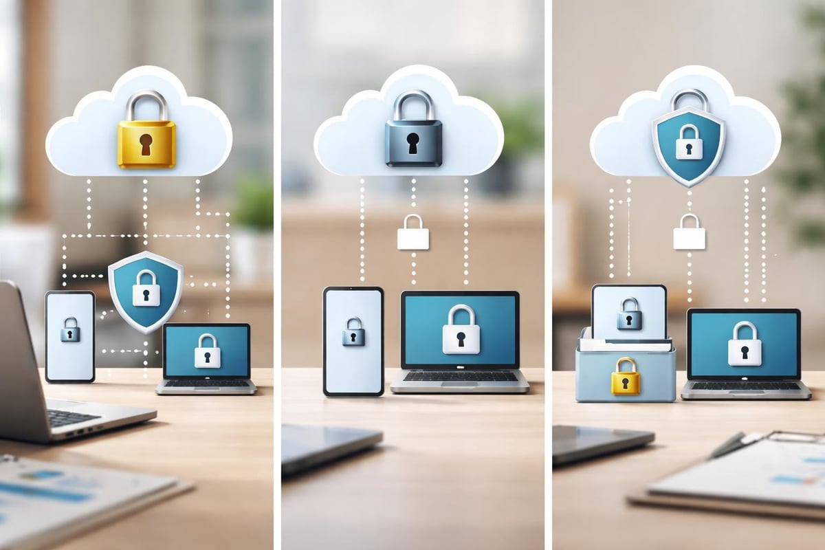 Verschlüsselungsmethoden Cloud-Speicher