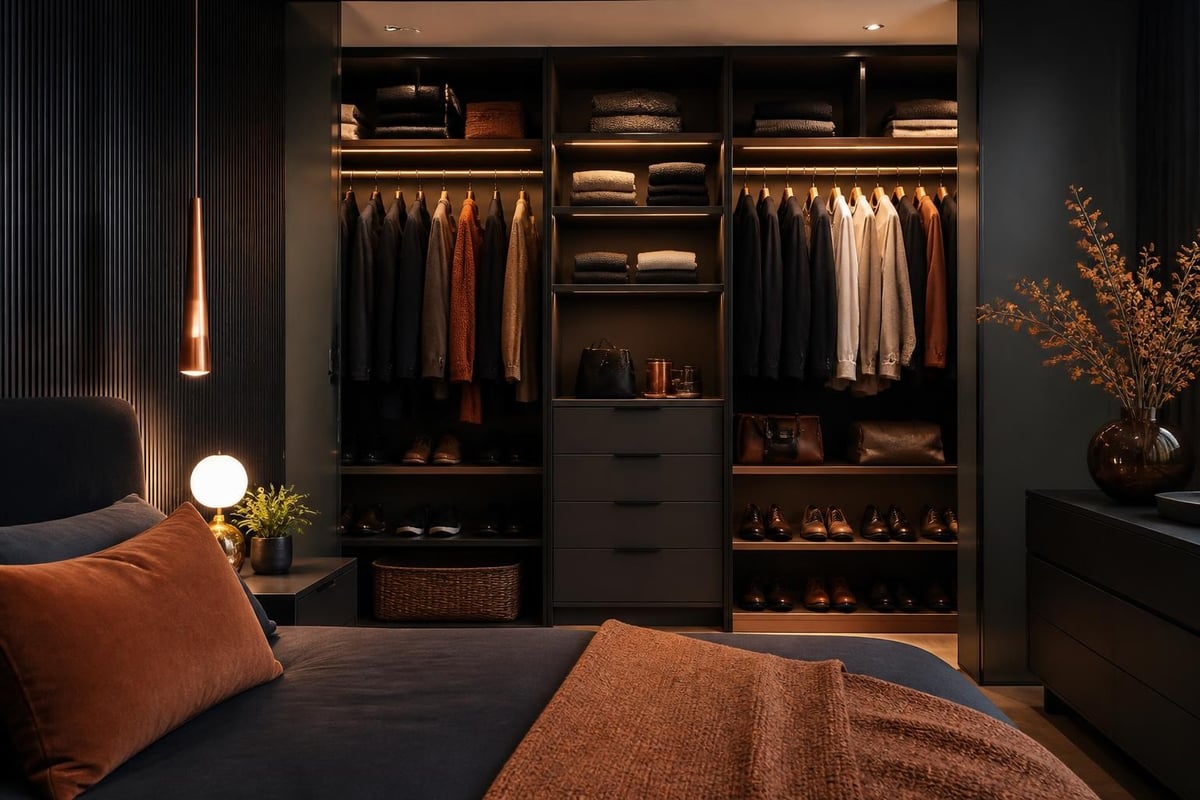 Bedroom storage systems
