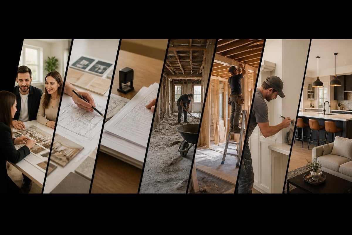 Bedroom renovation timeline