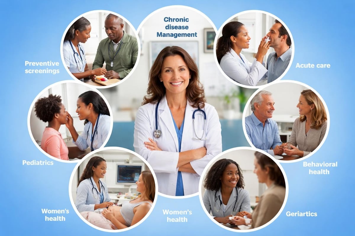 Family medicine clinical scope