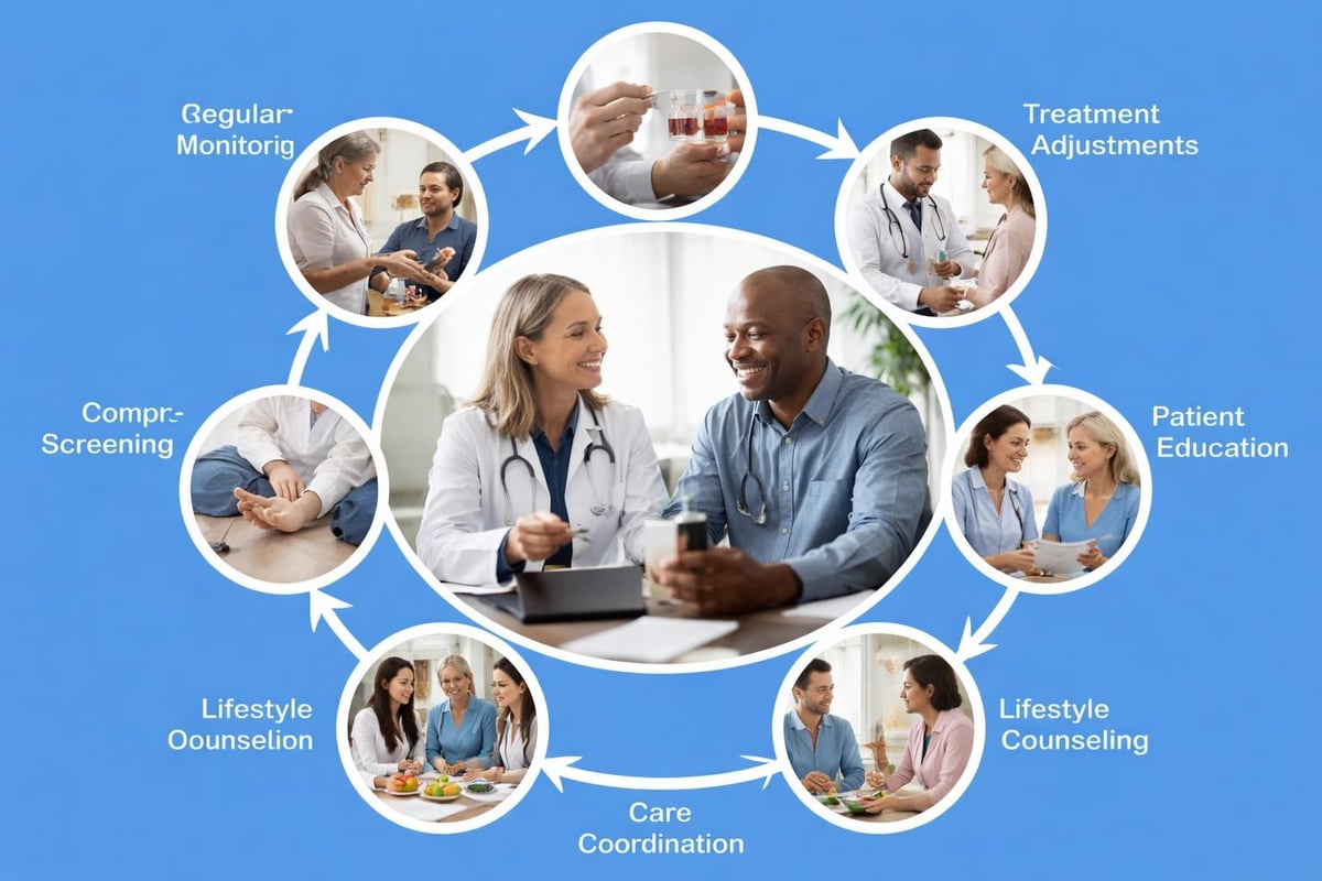 Chronic disease management workflow
