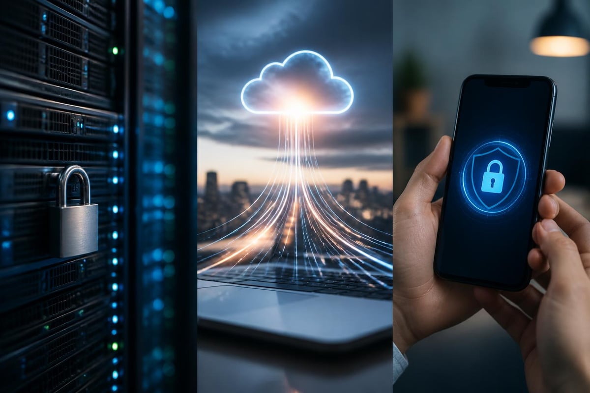 Verschlüsselungsstufen in der Cloud