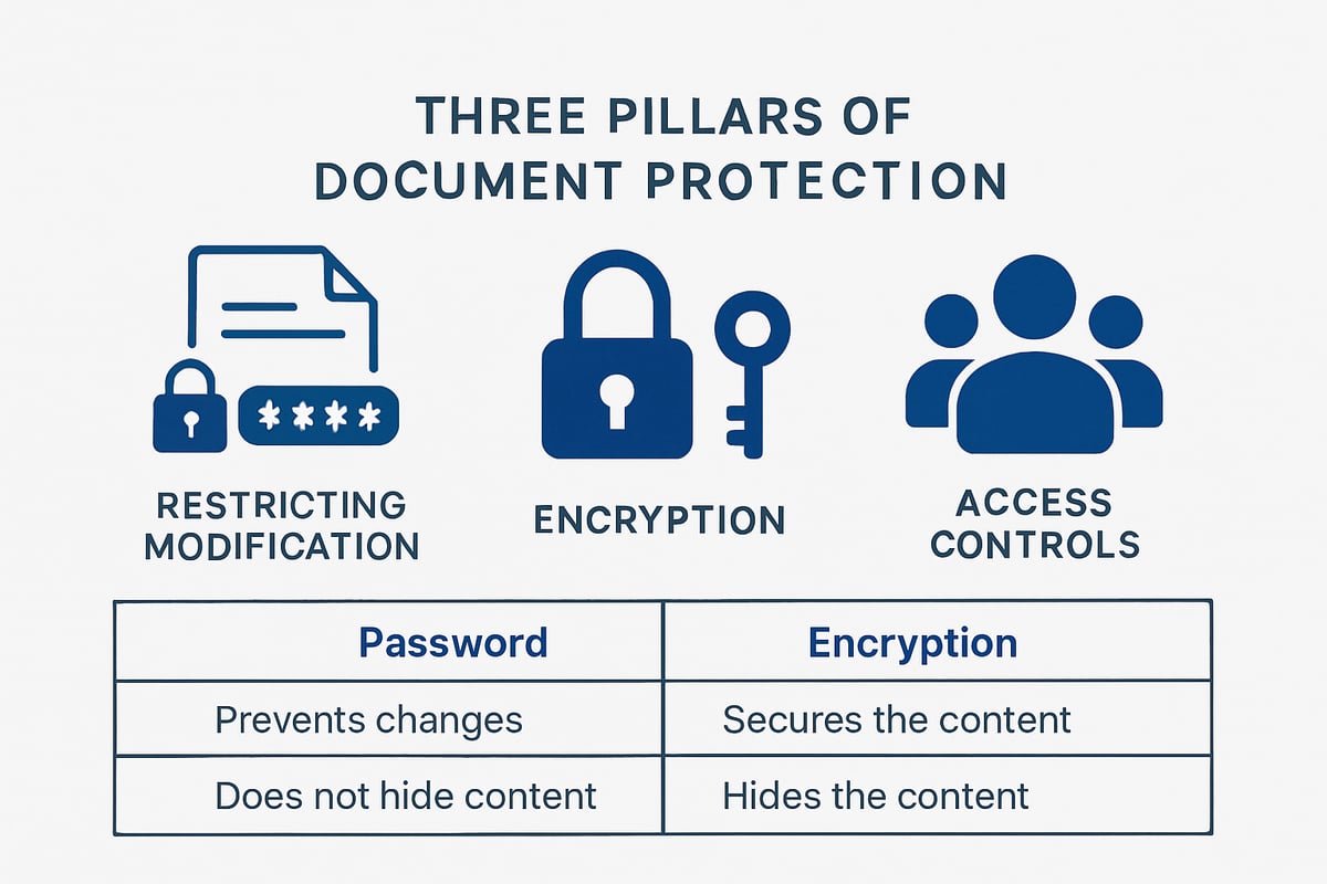 Core Principles and Methods of Document Protection