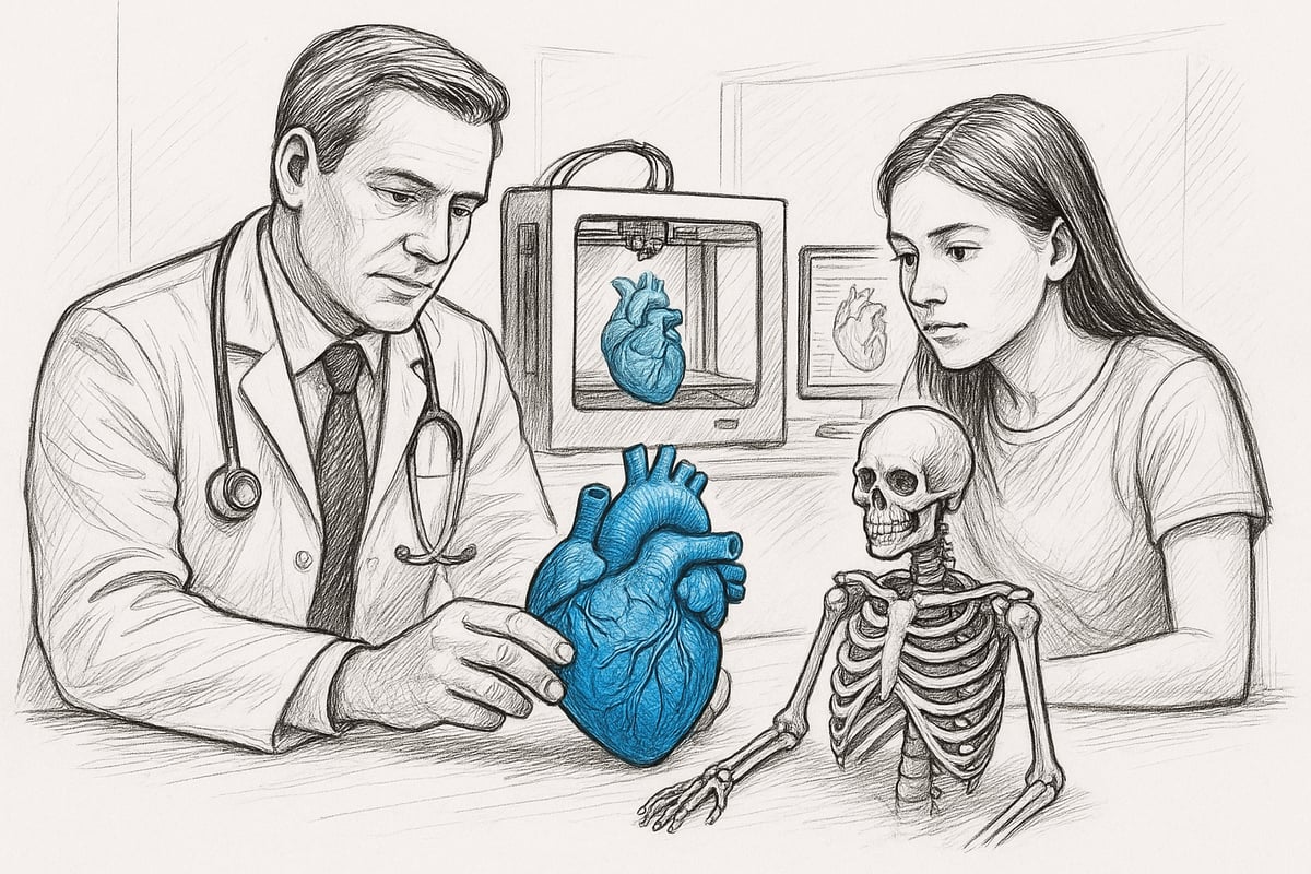 Hvad er en 3D Printet Anatomisk Model?