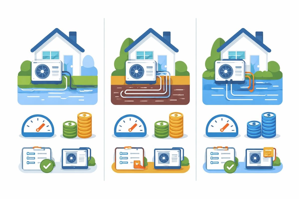 Wärmepumpen-Vergleich