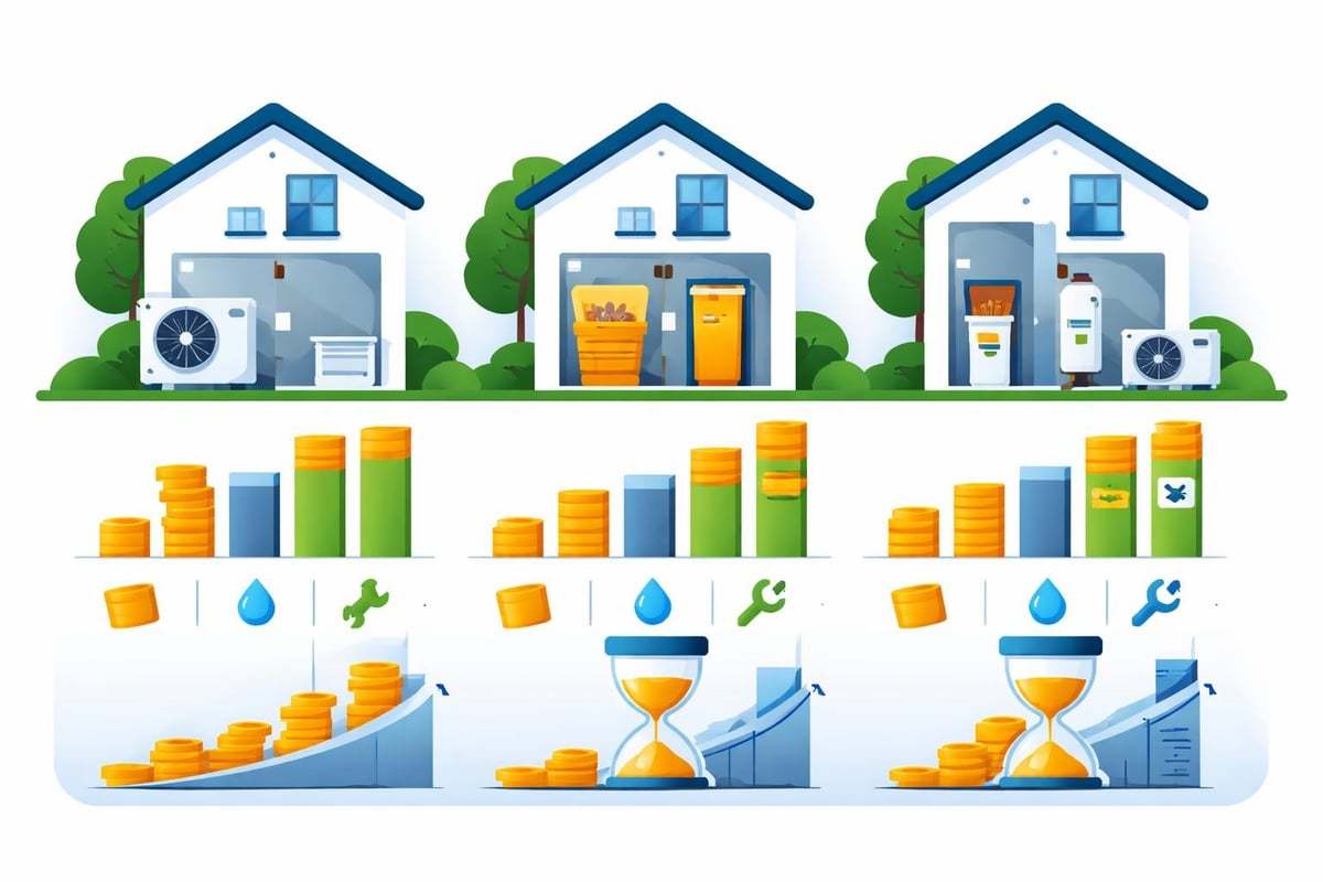 Kostenvergleich Heizsysteme