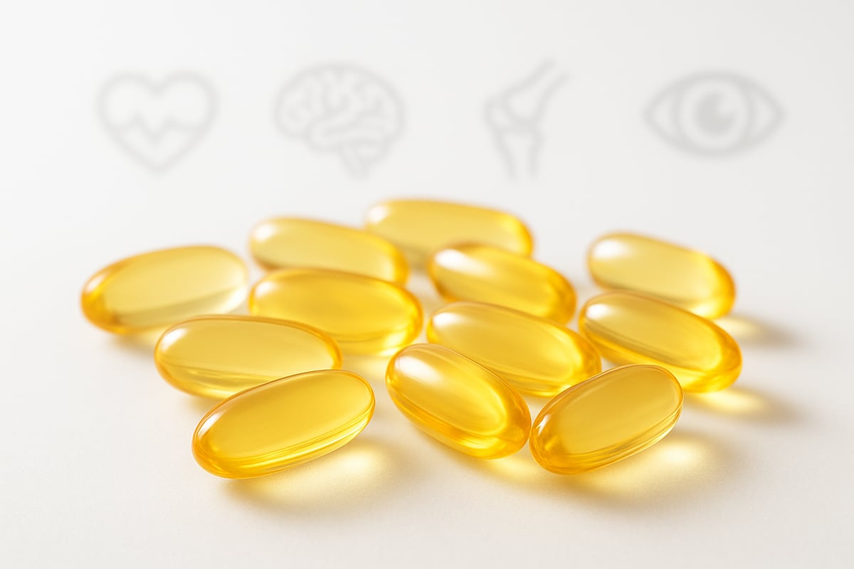 Health Benefits of Omega 3 Fish Oil Capsules