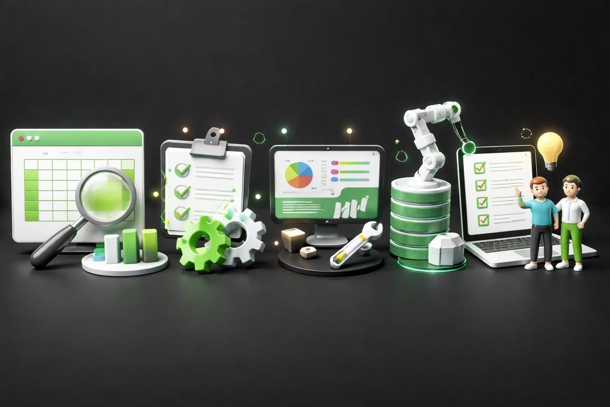 Excel consulting workflow