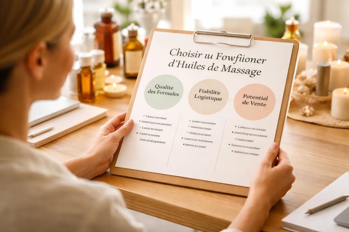 Professional spa massage oil selection criteria