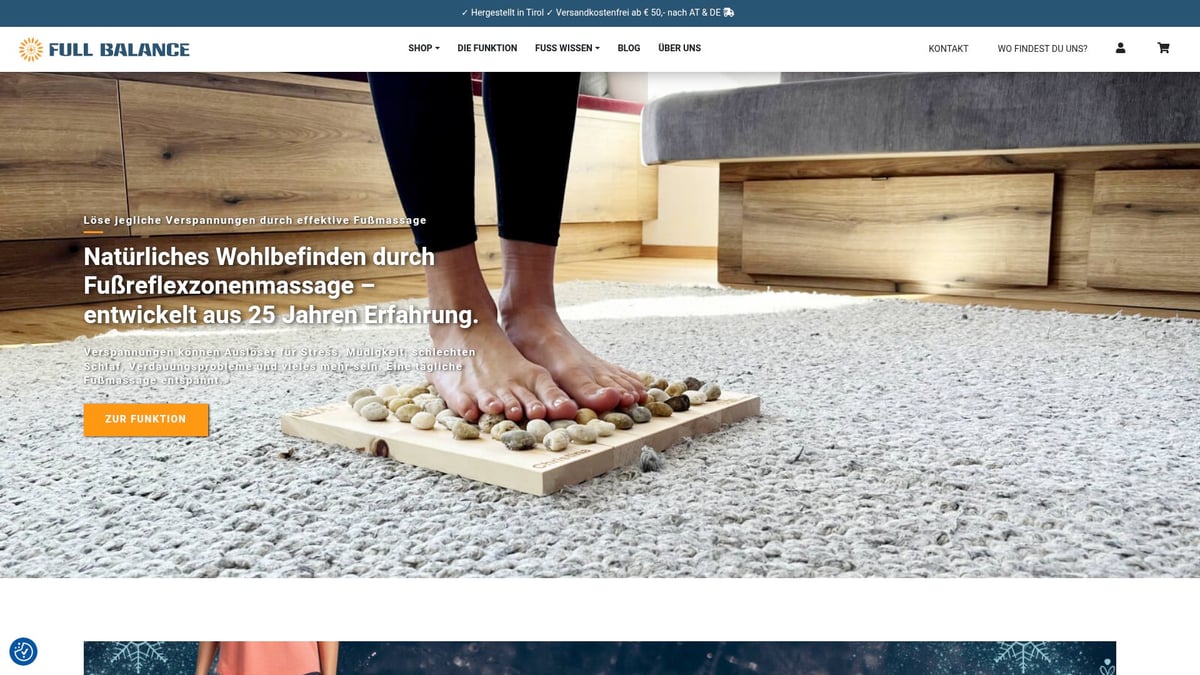 Massage Zuhause Guide 2026: Tipps Für Entspannung Daheim - Fußreflexzonenmassage für Zuhause: Die Full Balance Lösung