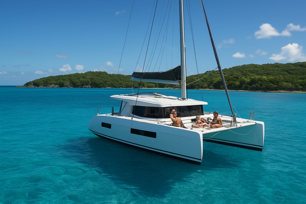 What is a Bareboat Catamaran Charter?