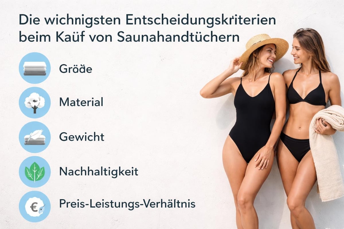 Saunahandtuch Auswahl
