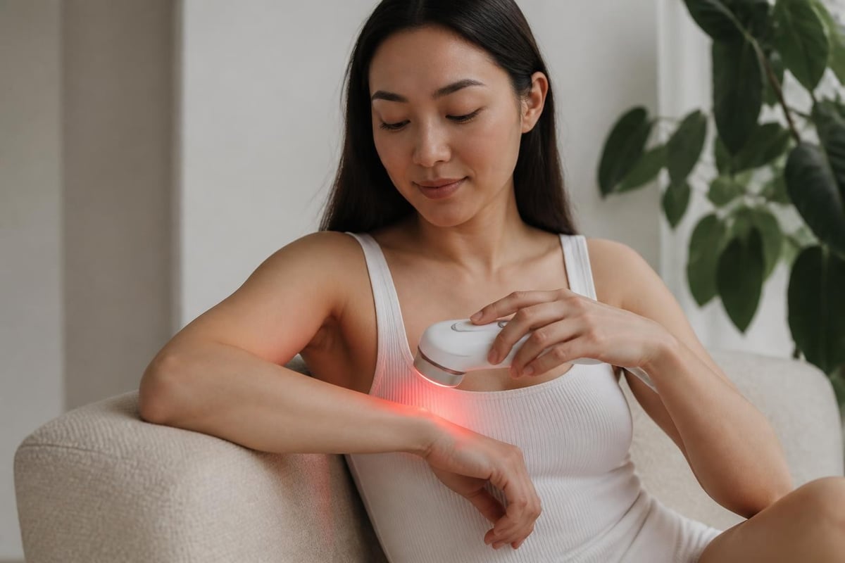 Aurora skin care device applications