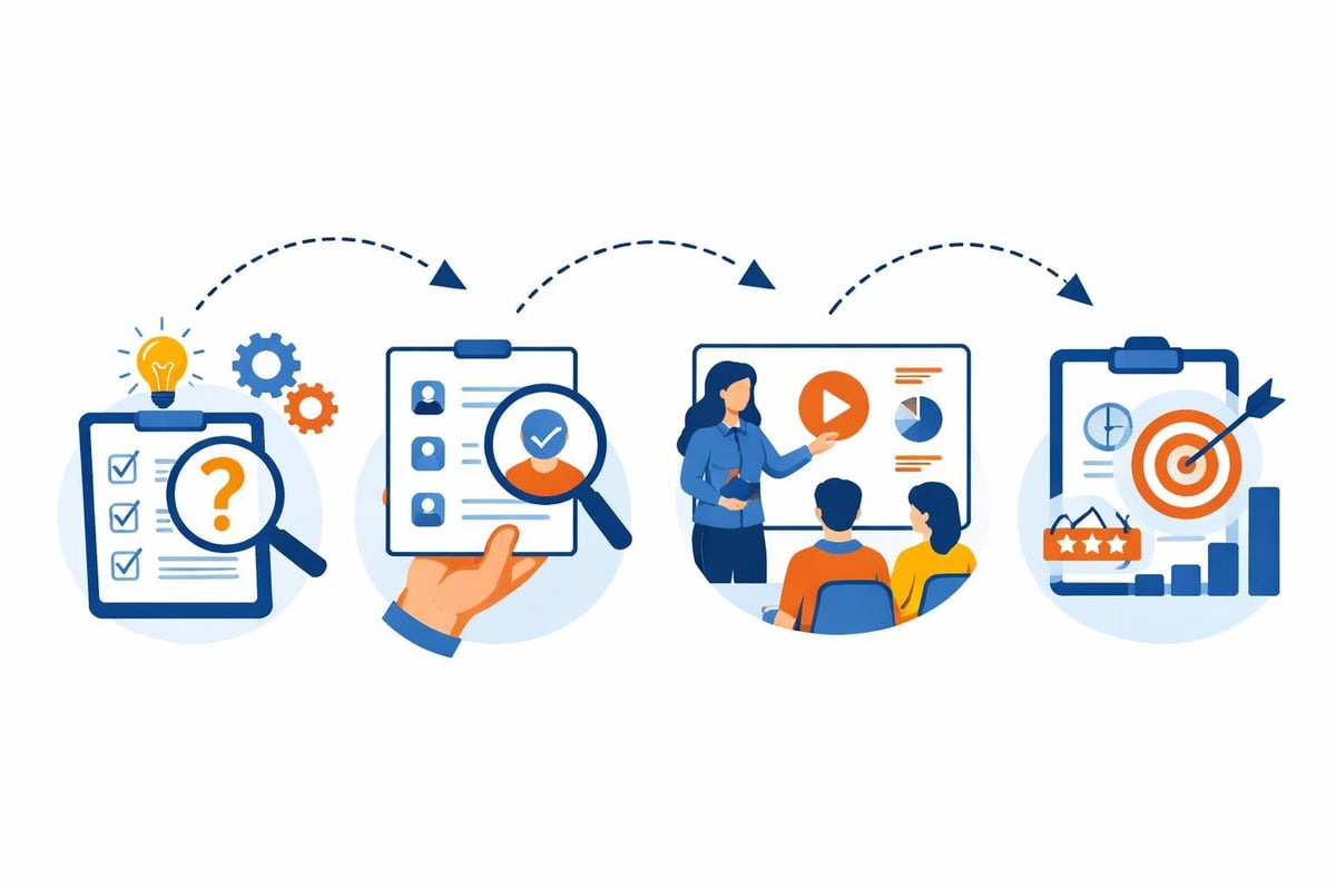 Training selection and implementation process