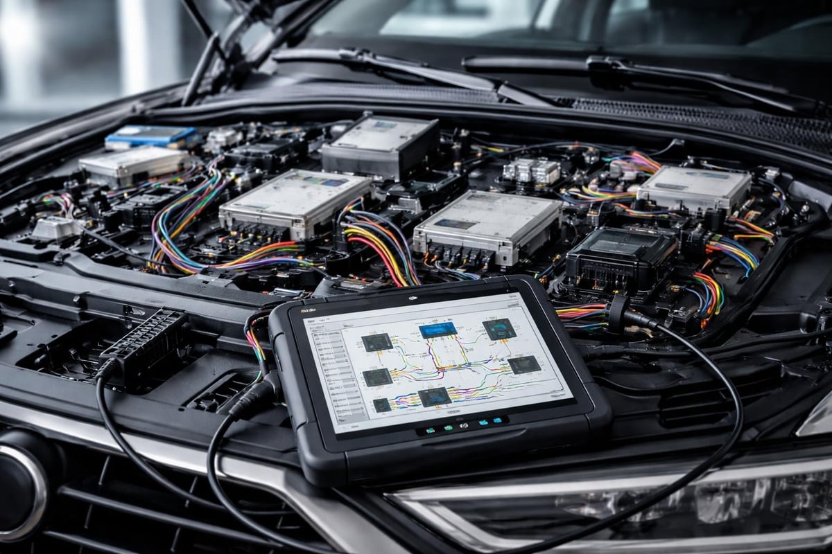 Volkswagen and Audi electronic diagnostic systems