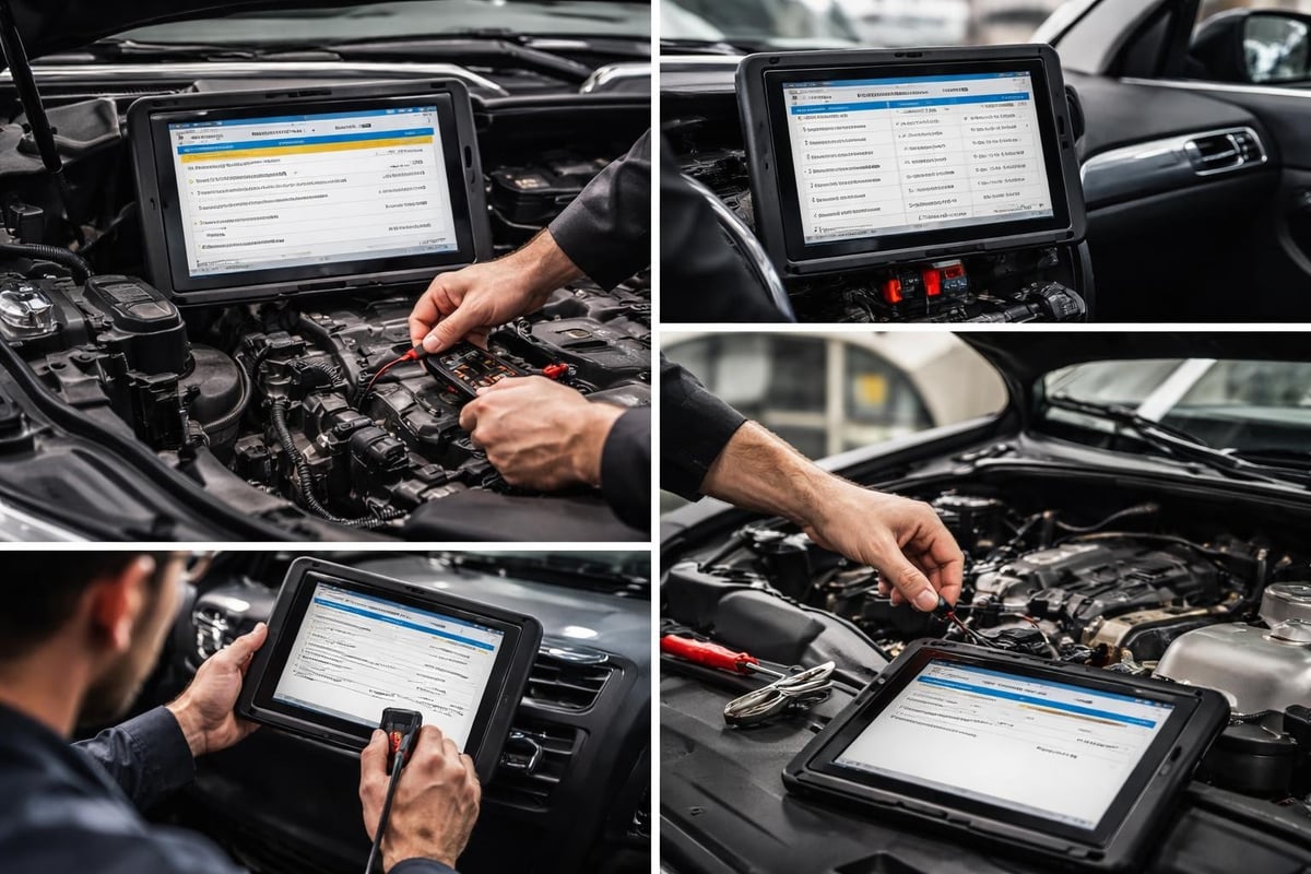 Specialized diagnostic procedures for Volkswagen and Audi