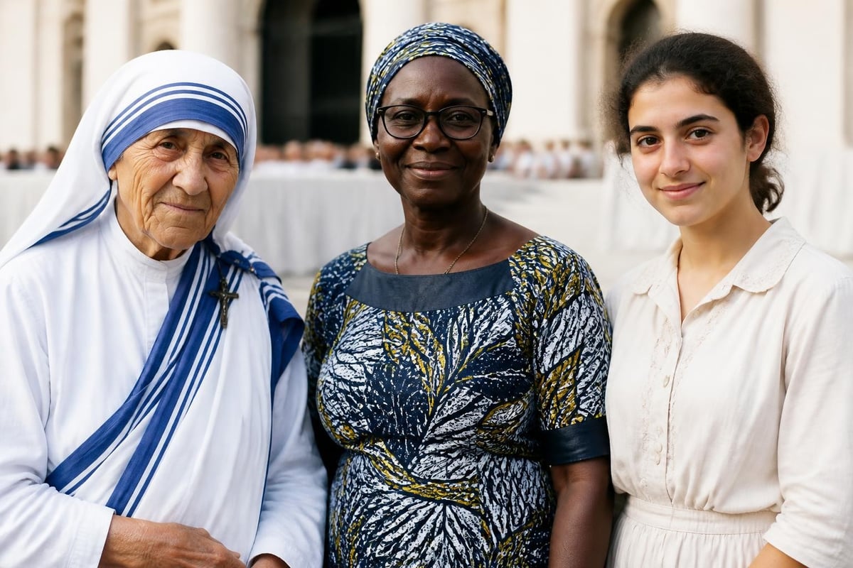 Modern female saints