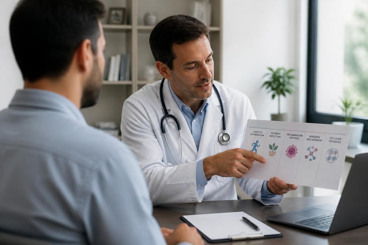 Treatment decision tree for brain fog