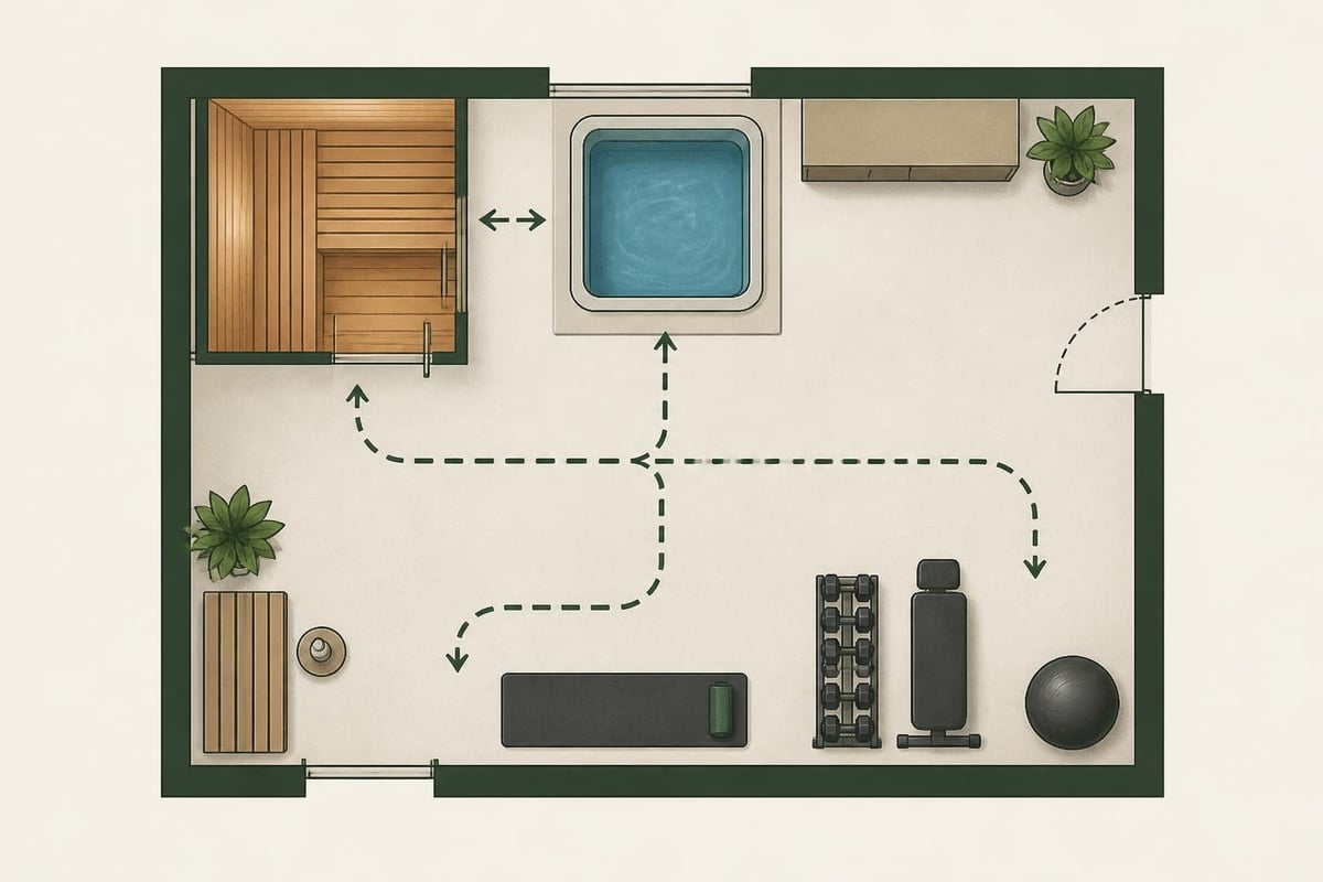 Recovery room layout
