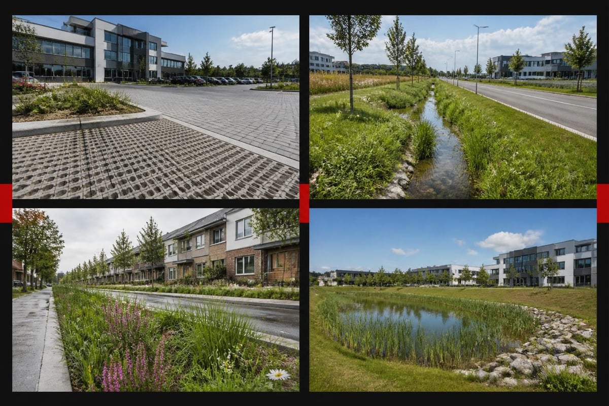 Sustainable drainage features