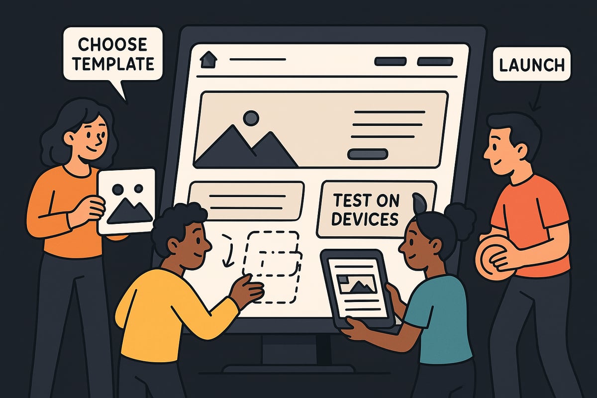 Step-by-Step: Building Your First Website