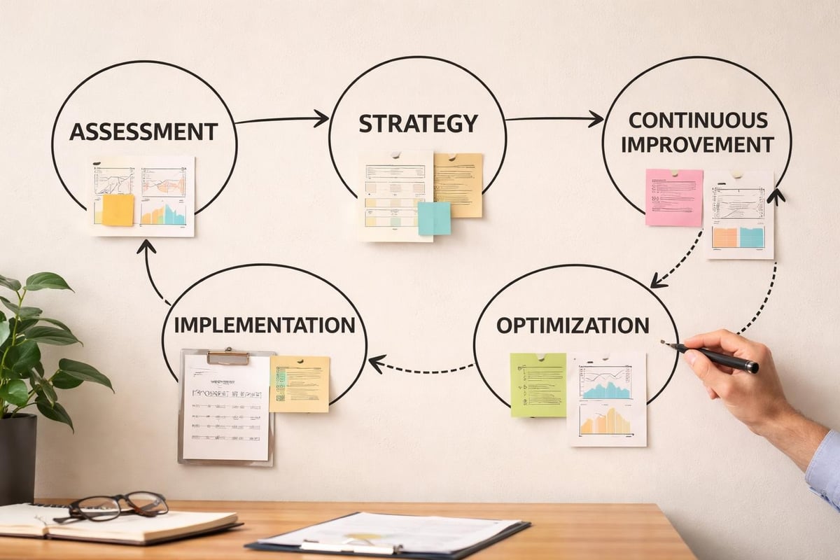 Revenue consulting engagement lifecycle