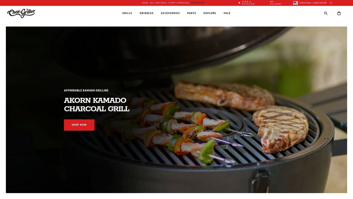 9 Best Grills for Steak to Try in 2025 - Char-Griller Akorn Kamado Charcoal Grill